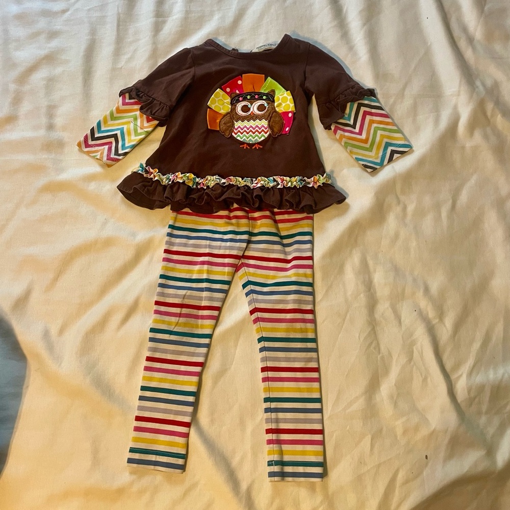 Colorful Owl Kids Matching Set